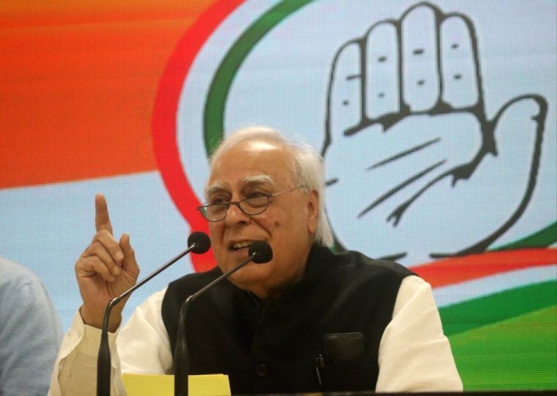 Senior Congress leader Kapil Sibal. (IANS File Photo)