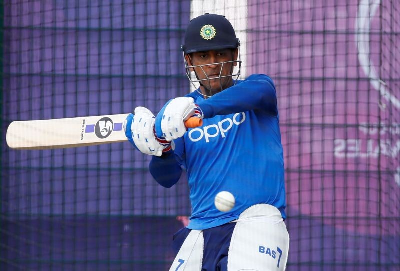 India's MS Dhoni during nets Action Images via Reuters/Jason Cairnduff/File Photo