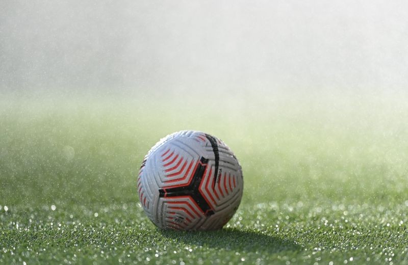 General view of a match ball before the match Pool via REUTERS/Shaun Botterill/Files