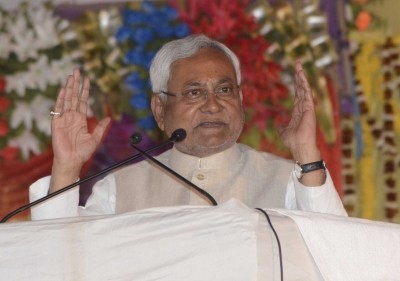 Bihar Chief Minister Nitish Kumar .