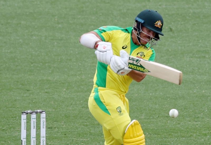 Cricket - Second One Day International - Australia v India - Sydney Cricket Ground, Sydney, Australia - November 29, 2020  Australia's David Warner in action  REUTERS/Loren Elliott