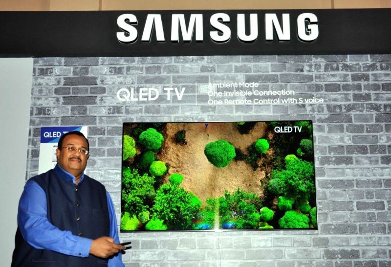 Raju Pullan, Senior Vice President, Consumer Electronics Business, Samsung India. (IANS Photo)