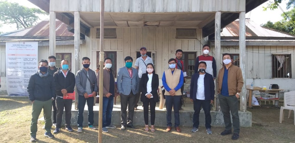 Attendees of the one day camp held by the MDLSA at Phomching on November 9.