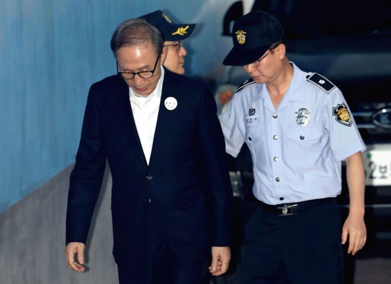 Lee Myung-bak. (IANS Photo)