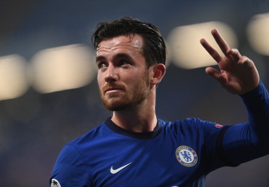 Soccer Football - Champions League - Group E - Chelsea v Stade Rennes - Stamford Bridge, London, Britain - November 4, 2020 Chelsea's Ben Chilwell Pool via REUTERS/Neil Hall
