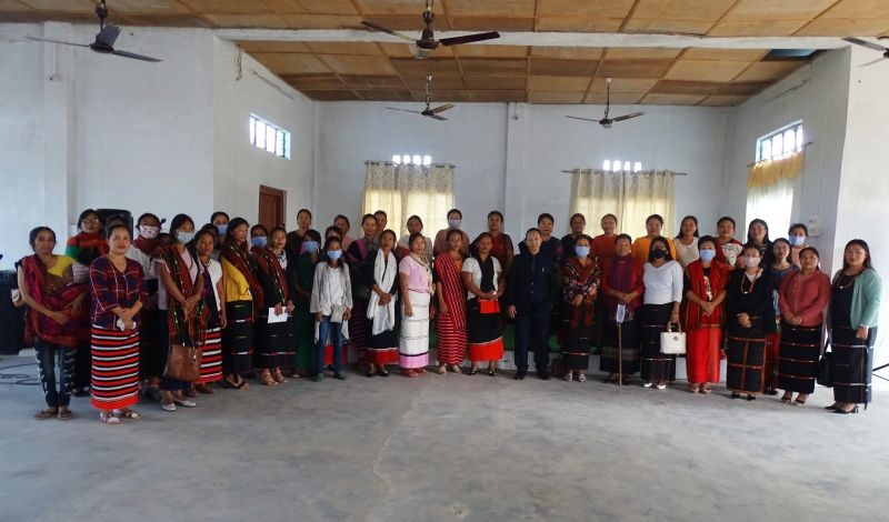 NSWON members during the interactive programme at the Tatar Hoho Hall, CHq Hebron.