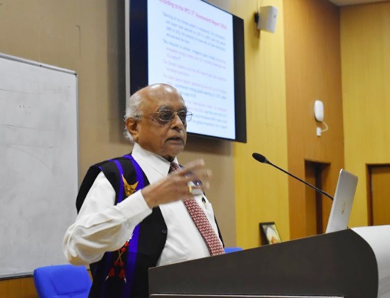 Indian scientist and experimental physicists, Dr. Rajagopala Chidambaram.