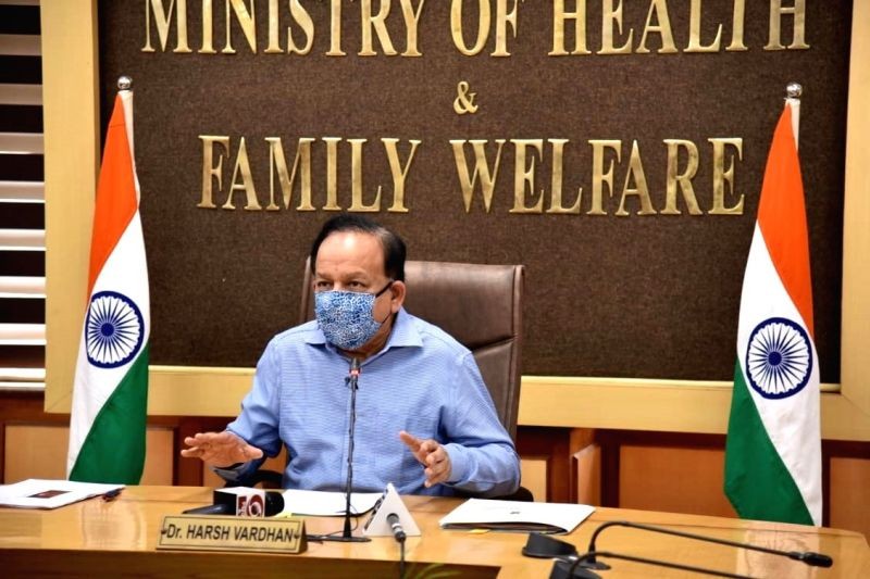 Union Health Minister Harsh Vardhan. (IANS Photo)