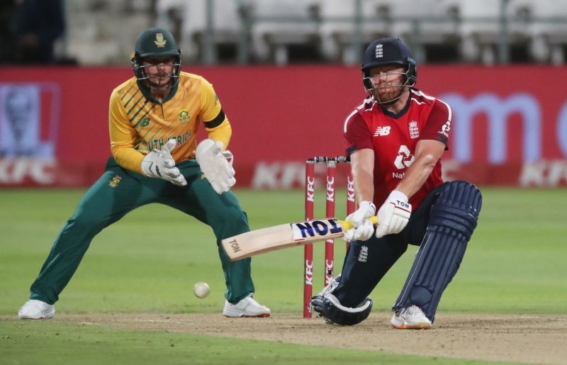 England's Jonny Bairstow in action REUTERS/Mike Hutchings