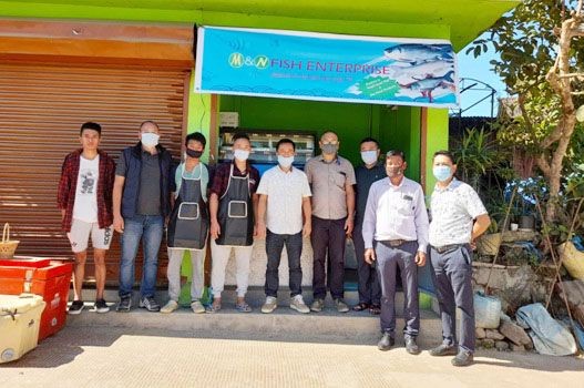 M&N Fish Enterprise opened its fresh local fish stall at the Fish Kiosk at Secretariat Road, New Capital Complex, Kohima on October 30.