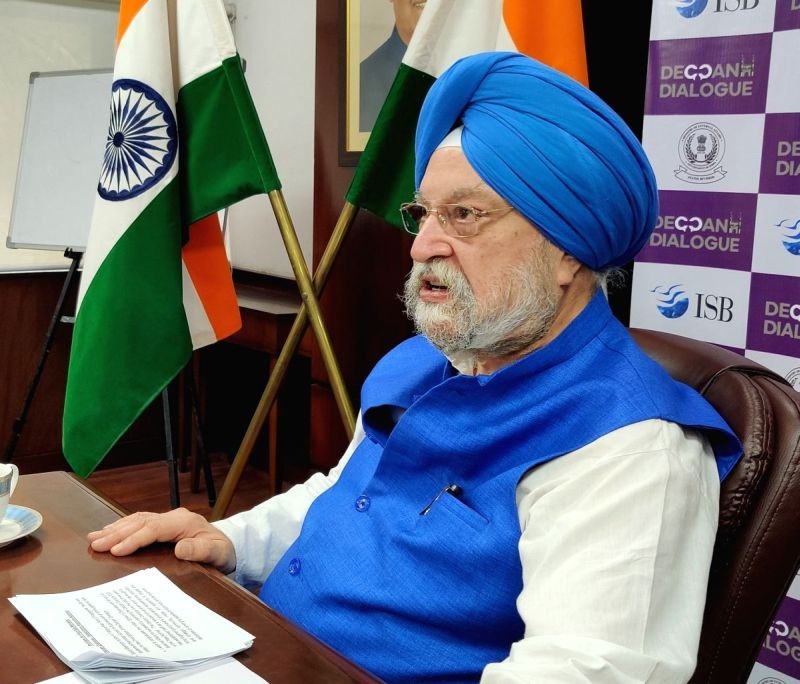Civil Aviation Minister Hardeep Puri. (IANS Photo)