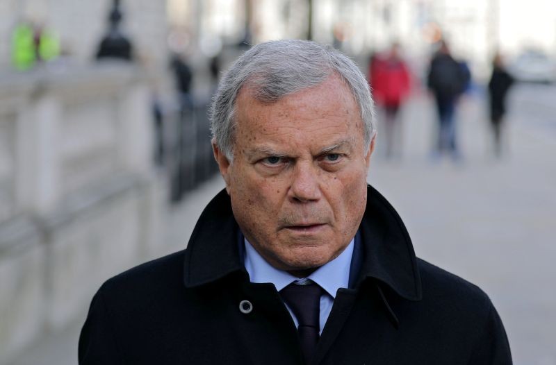 Sir Martin Sorrell walks down Whitehall, as a meeting takes place addressing the government's response to the coronavirus outbreak, at Downing Street in London, Britain March 12, 2020. (REUTERS File Photo)