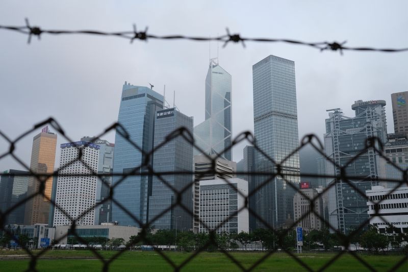 A general view of skyline buildings in Hong Kong, China May 28, 2020. (REUTERS File Photo)