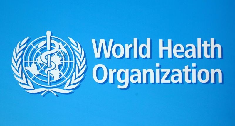 A logo of the World Health Organization (WHO), is seen before a news conference in Geneva, Switzerland, June 25, 2020. (REUTERS File Photo)