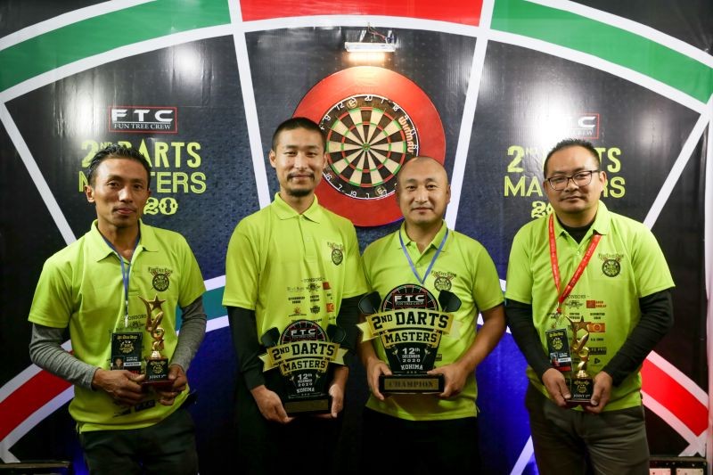 Winners of the 2nd FTC Darts Masters.
