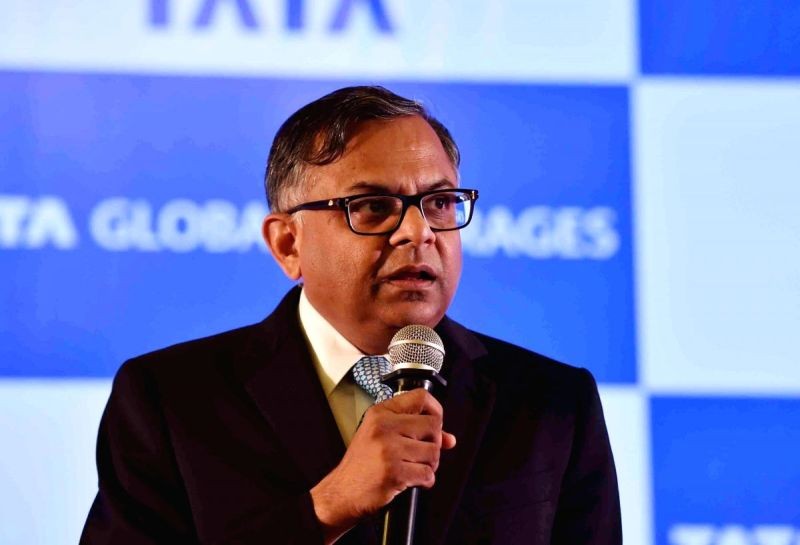 Tata Group Chairman N. Chandrasekaran . (IANS File Photo)