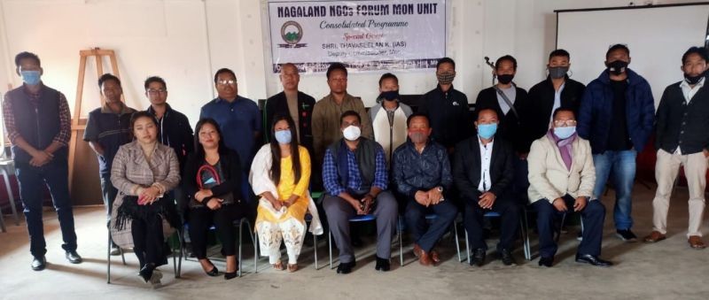 Participants of the consolidated programme conducted by the NNF Mon unit.
