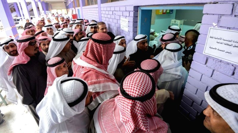 Voting underway for Kuwait parliamentary elections. (IANS Photo)