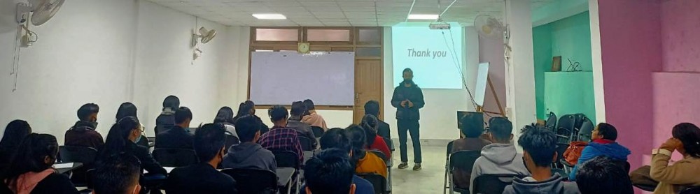 Participants during the career guidance seminar organised by Guidance and Counseling Cell, Modern College, Kohima on December 11. (Photo Courtesy: Modern College)