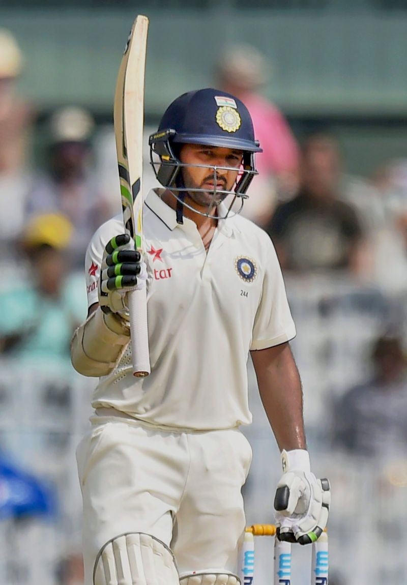 New Delhi: In this file photo, dated Dec. 18, 2016, is seen India's Parthiv Patel during the third day of the fifth cricket test match against England at MAC Stadium in Chennai. Patel announced retirement from all forms of cricket on Wednesday, Dec. 9, 2020. (PTI Photo)