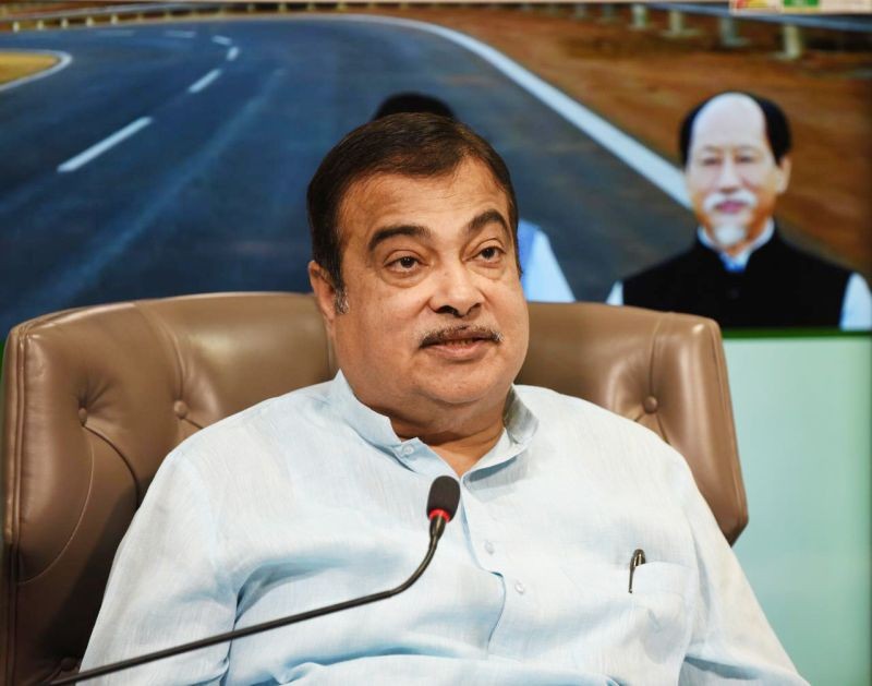 Union Minister, Nitin Gadkari during the virtual inauguration programme on December 4. (Twitter/@nitin_gadkari)