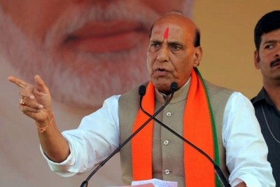 Defence Minister Rajnath Singh. IANS Photo