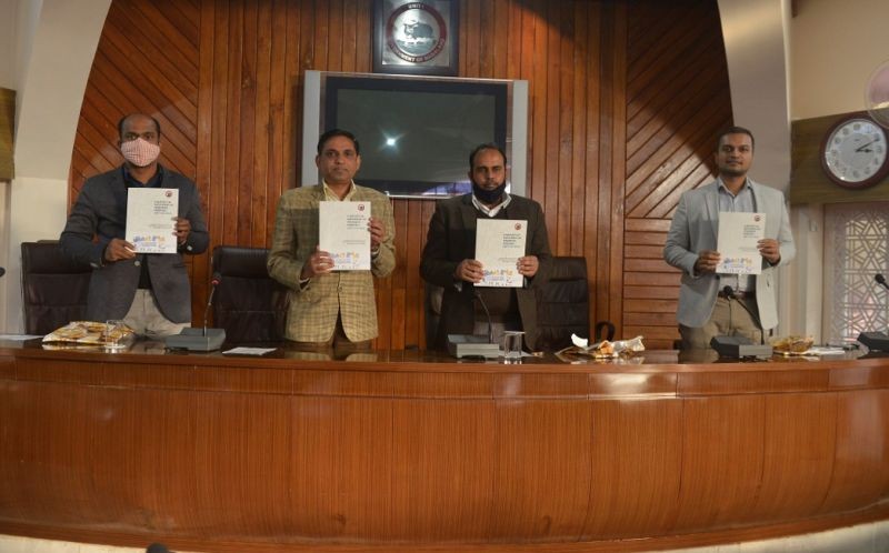 Report on Inter-State Movement of Stranded Persons May-July 2020 was released by Principal Secretary Home Department, Abhijit Sinha on December 4 at the Secretariat Conference Hall, Kohima. (DIPR Photo)