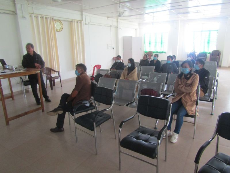 Doctors and staff of CMO office, Kiphire and District Hospital, Kiphire at the workshop held on December 9. (Photo Courtesy: CMO office Kiphire) 