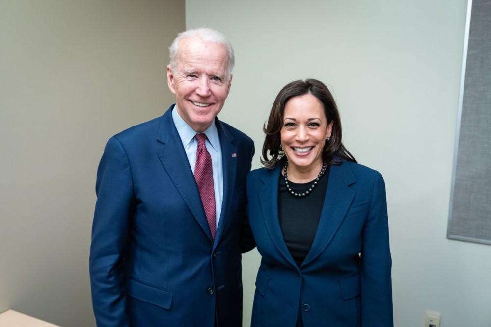 United States President-elect Joe Biden and  Kamala Harris. (File Photo)