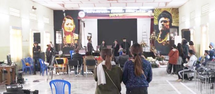 Preparation for golden jubilee celebration of Don Bosco Kohima.