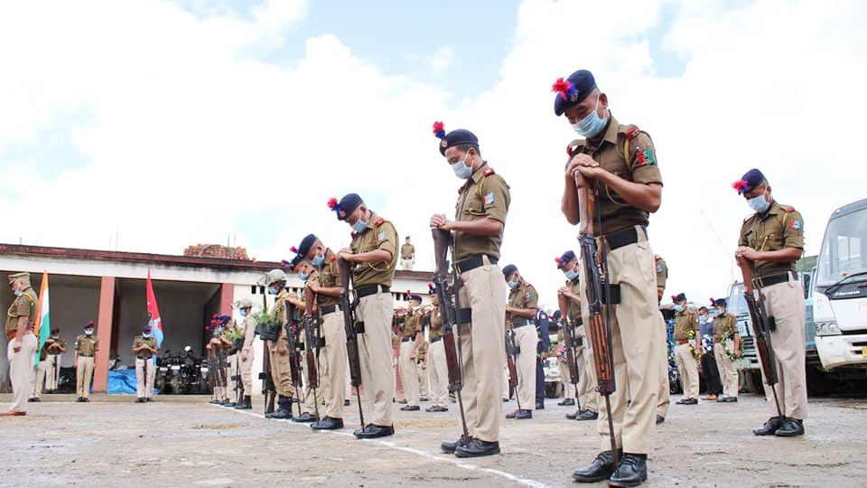 According to the ‘Data on Police Organizations’ released by the Bureau of Police Research & Development (BPR&D), Nagaland is the only State in India with more police force than sanctioned. (Photo Courtesy: Facebook/@TuensangPolice | For representational purpose)