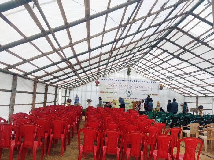 Preparations underway for the 41st general session of the Pathso Range Students' Union scheduled to be held on January 5 and 6 at Tsuwao Village.