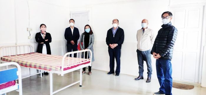 Peritoneal Dialysis Unit at District Hospital Tuensang under Prime Minister National Dialysis Program (PMNDP) which is a part of NHM project was dedicated by Avini Achumi, Chaplain in presence of Medical Superintendent, District Hospital Tuensang Dr Zathung Lotha and PD Unit staff. The programme was supported by Dr Neisakho Kire, State Nodal Officer, PMNDP informed a press release issued by Dr Ezung, MO District Hospital, Tuensang.