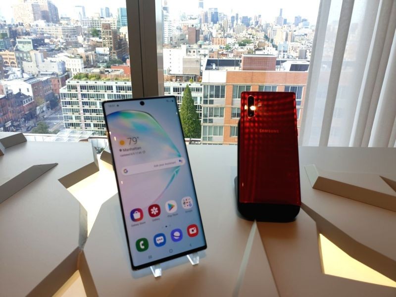 Samsung Galaxy Note10 and Note10+. (IANS File Photo)