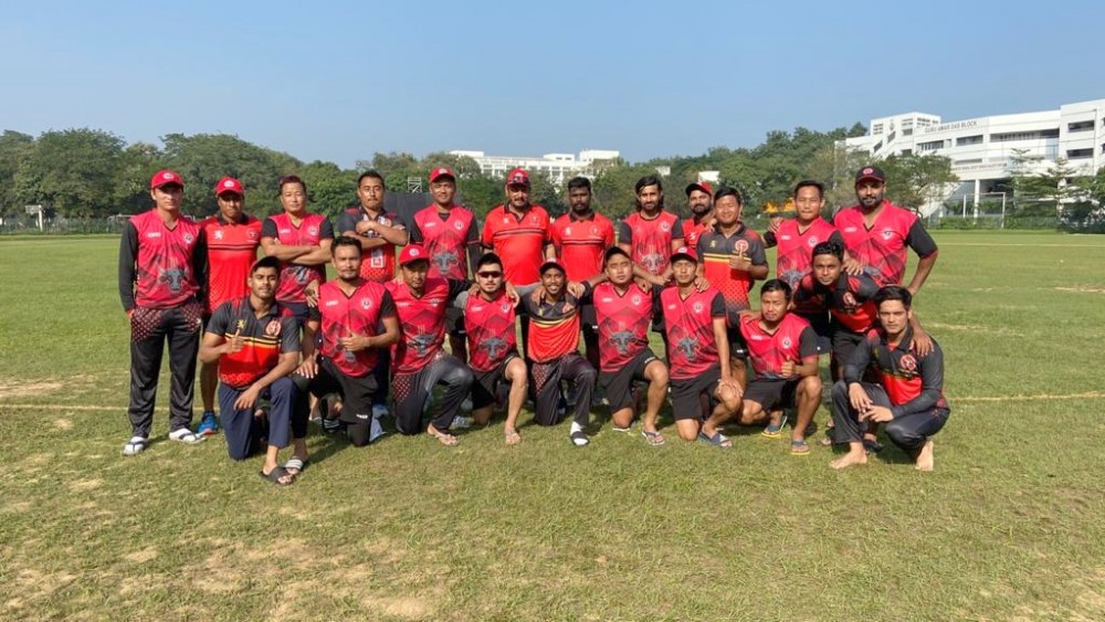 The Nagaland team which defeated Sikkim at the Syed Mushtaq Ali T20 trophy on January 15.