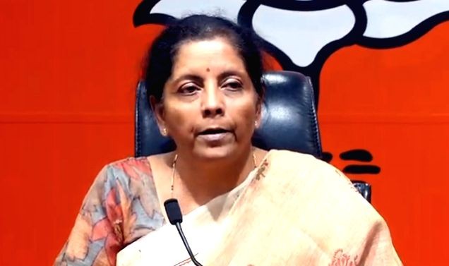 Finance Minister Nirmala Sitharaman. (IANS File Photo)