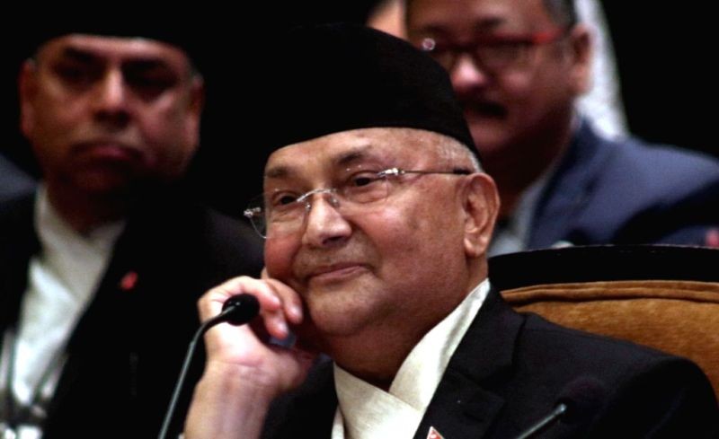 K P Sharma Oli. (IANS File Photo)