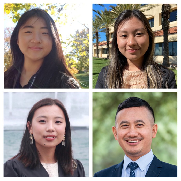 Clockwise from top left: Joanna Angumei, Sophia Mozhui, Mathingmi Hongchui, and Khak Khak Khayi.
