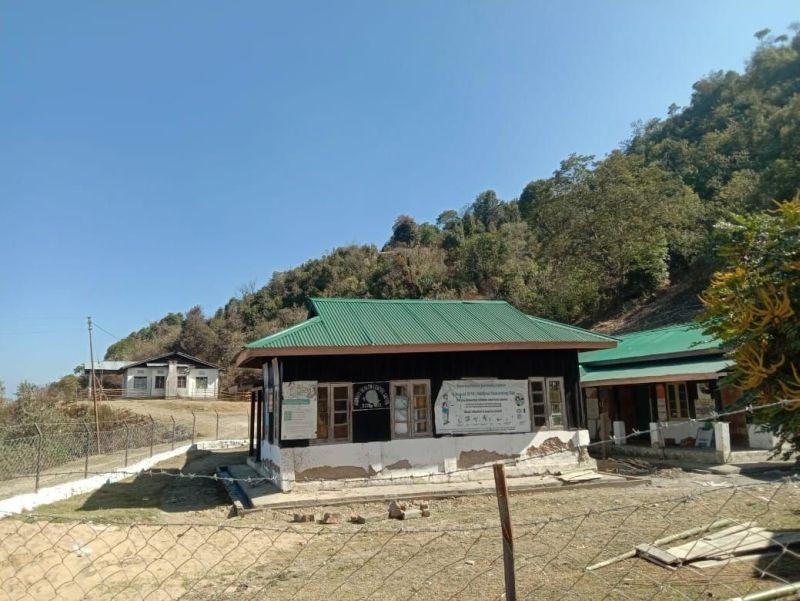 The Primary Health Centre, Satoi in Satakha sub division of Zunheboto district is in a deplorable condition. (Photo courtesy: Ikiye-Itovi Youth Front)