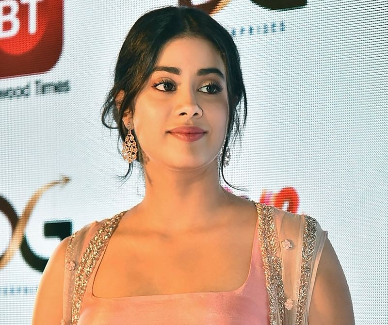 Bollywood actress Janhvi Kapoor during a music channel launch, in New Delhi on Wednesday, July 18, 2018. (PTI Photo)