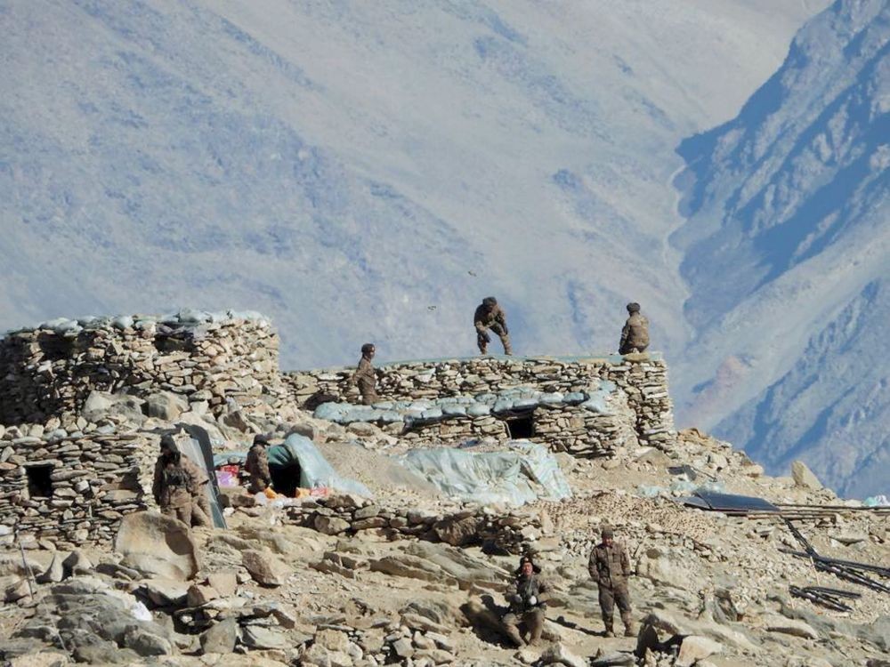 Ladakh: Indian and Chinese troops and tanks disengage from the banks of Pangong lake area in Eastern Ladakh where they had been deployed opposite each other for almost ten months now. (PTI Photo) 