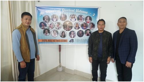 (L-R) Talitemjen Imchen, C Purtoshi Jamir and Bendang Imchen