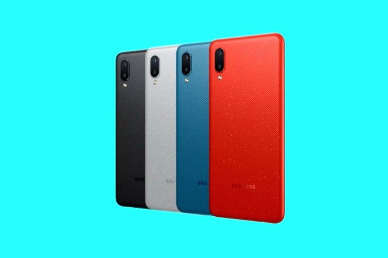 Expanding its successful 'M' series, Samsung on Monday launched Galaxy M02 with a large 5000mAh battery, good camera and large screen starting from Rs 6,999 (2GB+32GB variant) in India. (IANS/Twiiter Photo)