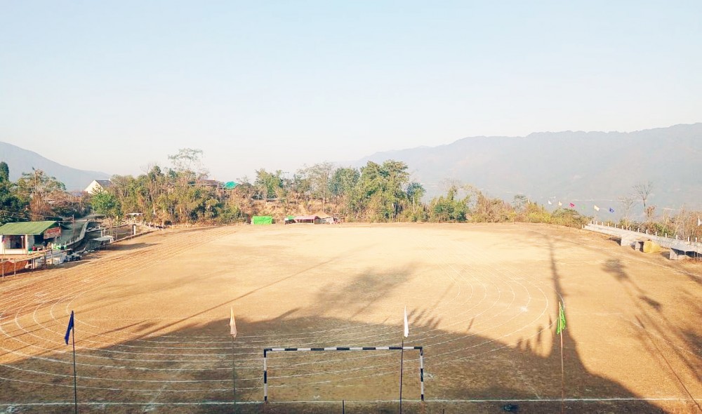 Kutsapo local ground set for Tizu area 58th sports meet.
