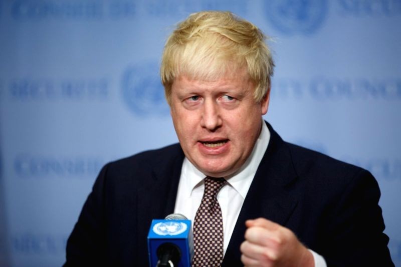 Boris Johnson.. (IANS File Photo)