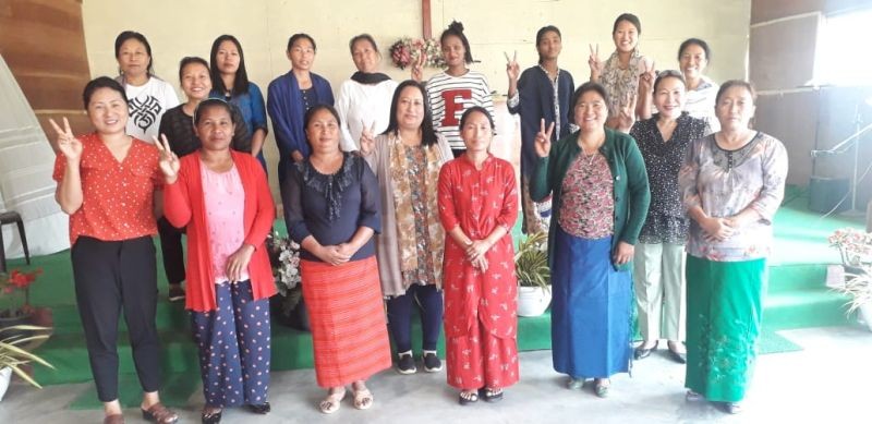 Participants during the 4th Peace Forum women leadership training programme held under the theme ‘Peace Mission’ in Dimapur on February 11 and 12. (Photo Courtesy: Peace Channel)
