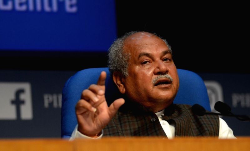 Union Agriculture and Farmers' Welfare Minister Narendra Singh Tomar. (IANS File Photo)