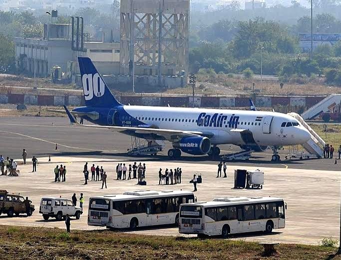 GoAir. (IANS File Photo)