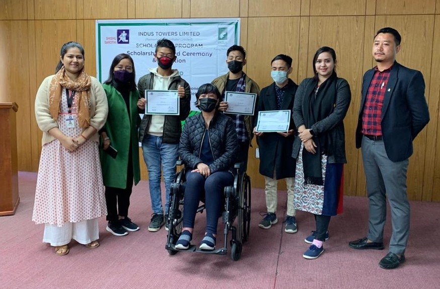 Three students with disability from Nagaland were felicitated during an event on February 8 at the Hotel Japfü, Conference Hall, Kohima.