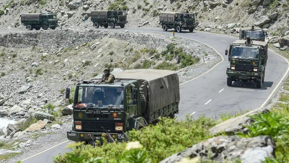 The Indian Army has also deployed troops in equal measure at the Ladakh borders. (PTI)